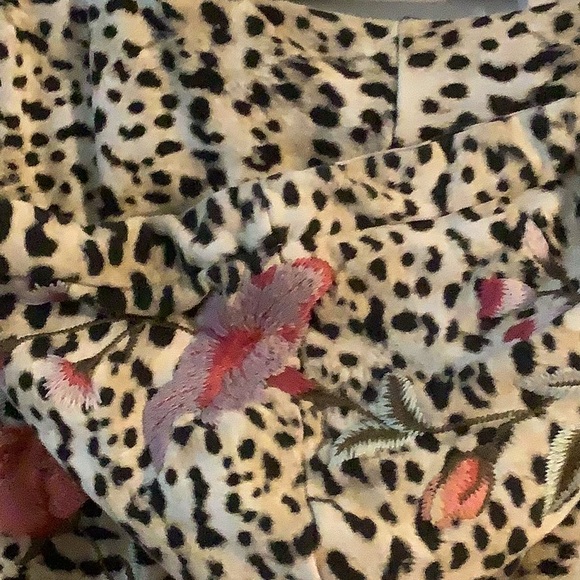 Johnny Was Floral Leopard Print Hoodie - Picture 9 of 10